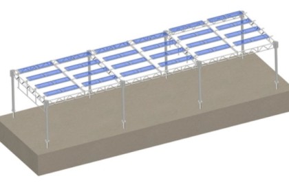 Steel Solar Farm Mounting System